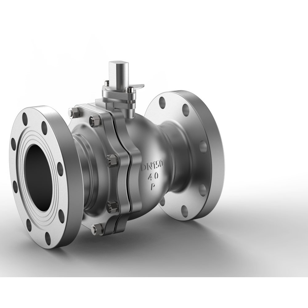 Stainless steel flange ball valve