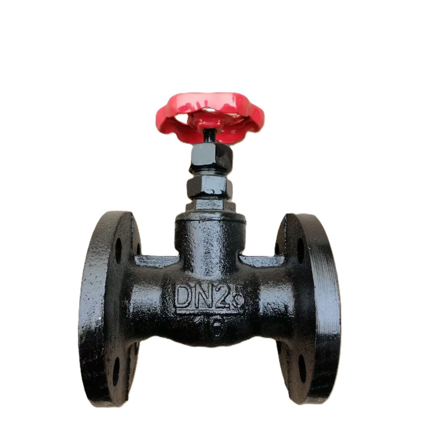 Ductile iron hard-sealed concealed stem gate valve (middle thread)